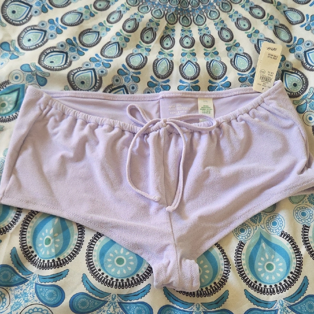 Aerie Cheeky Swimsuit Bottoms Lavender